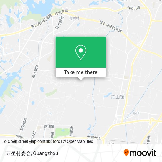 五星村委会 map