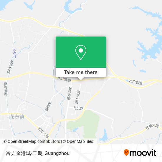 富力金港城-二期 map
