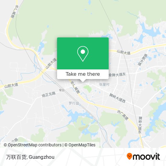 万联百货 map