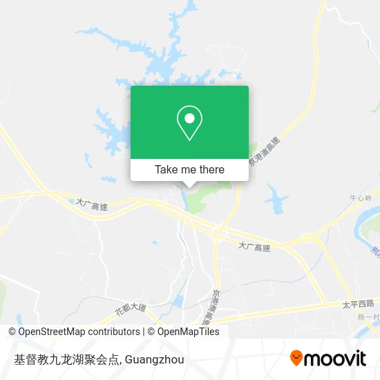 基督教九龙湖聚会点 map