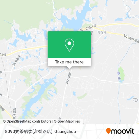 8090奶茶酷饮(富誉路店) map