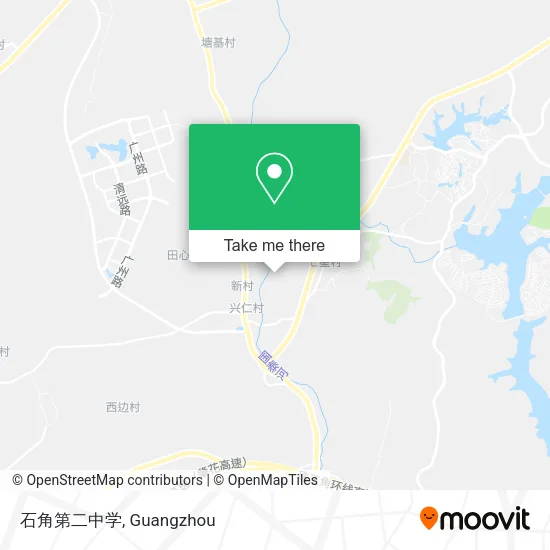 石角第二中学 map