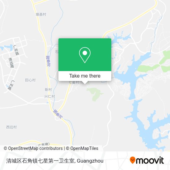 清城区石角镇七星第一卫生室 map