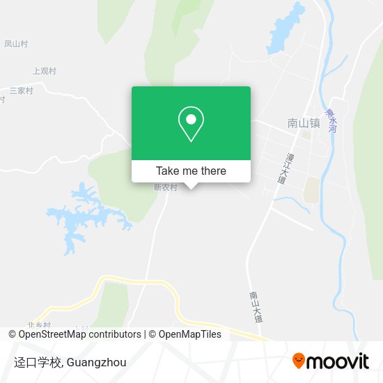 迳口学校 map
