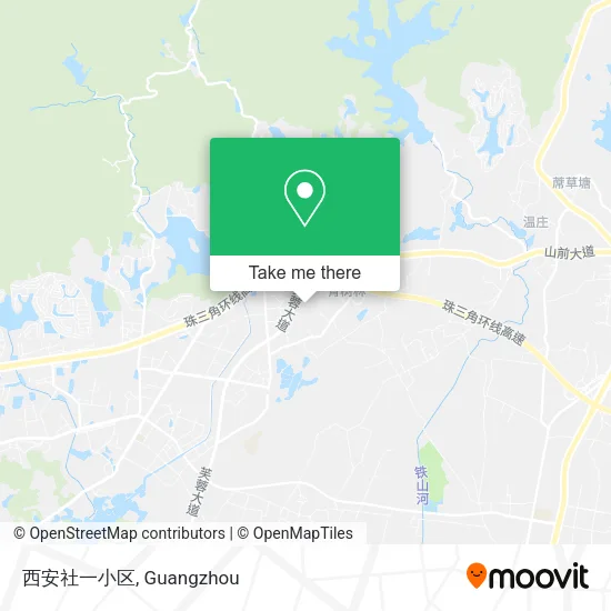 西安社一小区 map