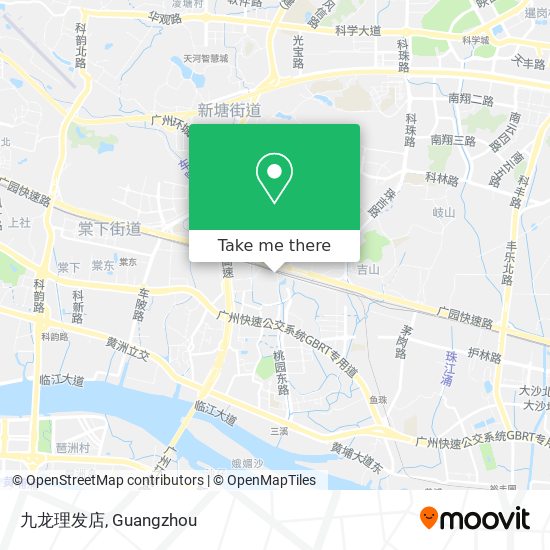 九龙理发店 map