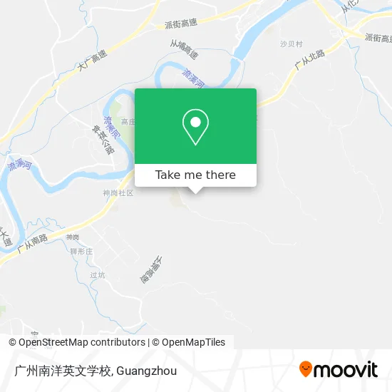 广州南洋英文学校 map