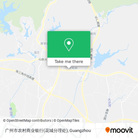 广州市农村商业银行(花城分理处) map