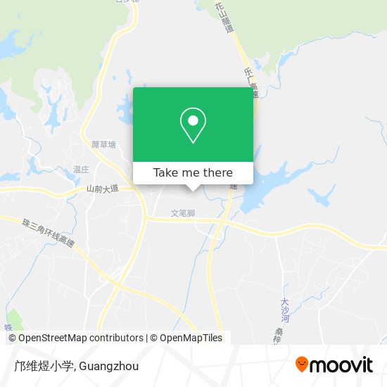 邝维煜小学 map