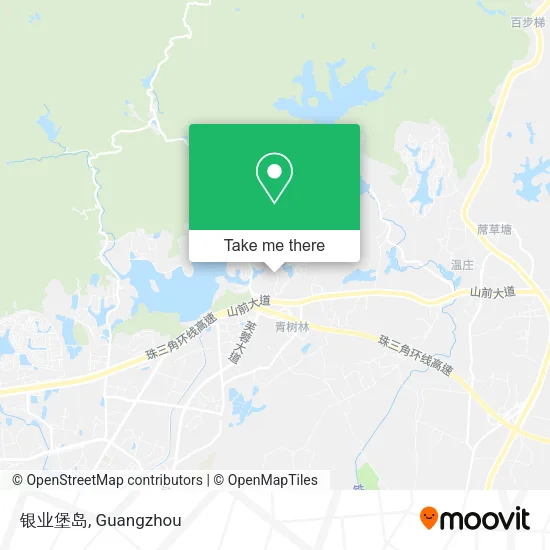 银业堡岛 map