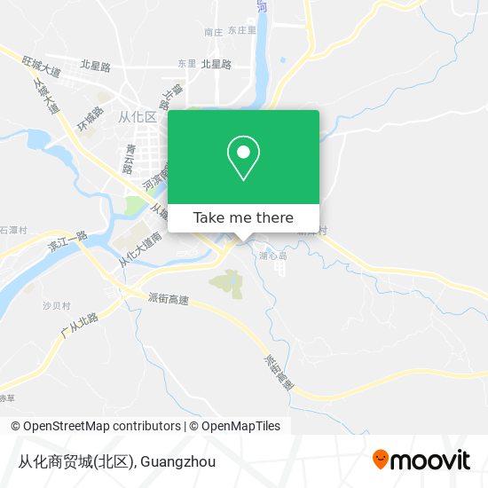 从化商贸城(北区) map