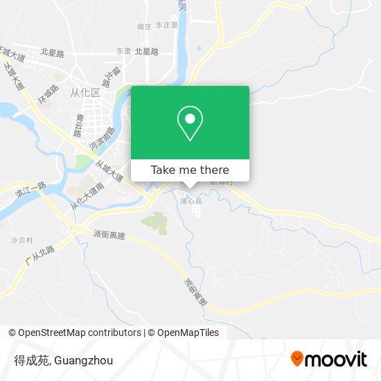 得成苑 map