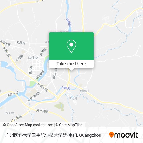 广州医科大学卫生职业技术学院-南门 map