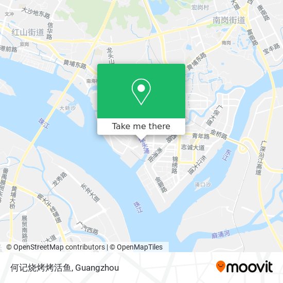 何记烧烤烤活鱼 map