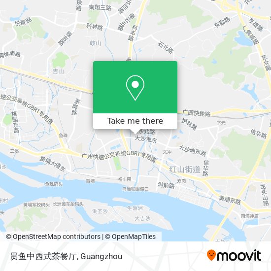 贯鱼中西式茶餐厅 map