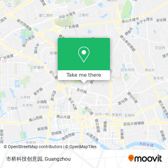 市桥科技创意园 map