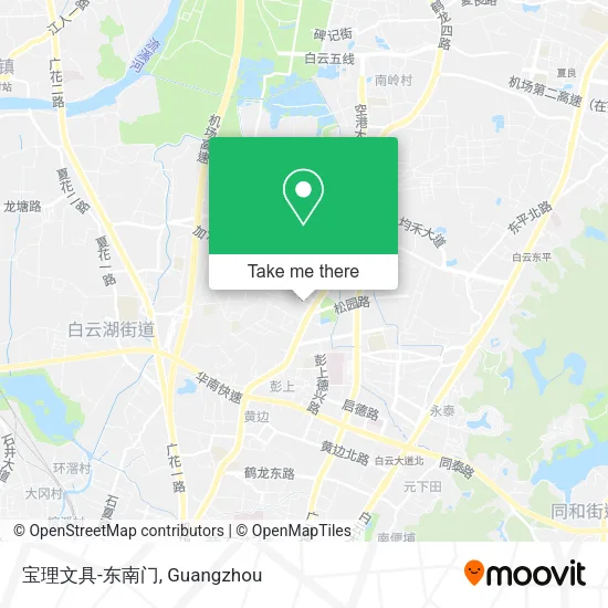 宝理文具-东南门 map