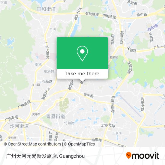 广州天河元岗新发旅店 map