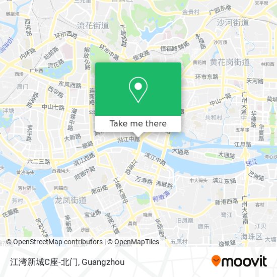 江湾新城C座-北门 map