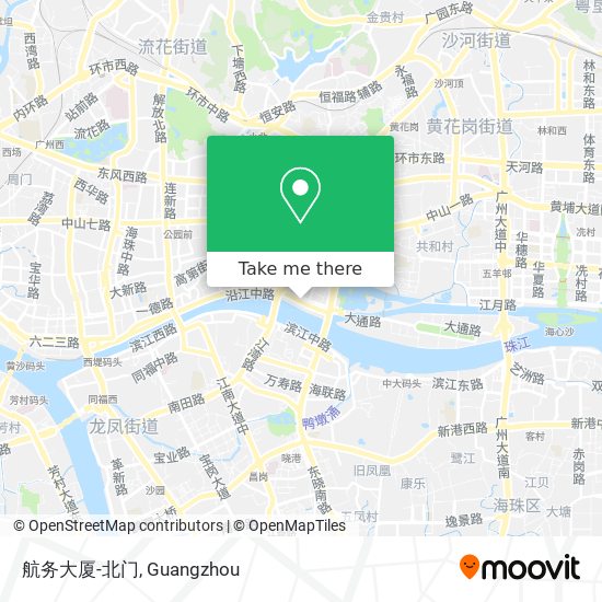 航务大厦-北门 map