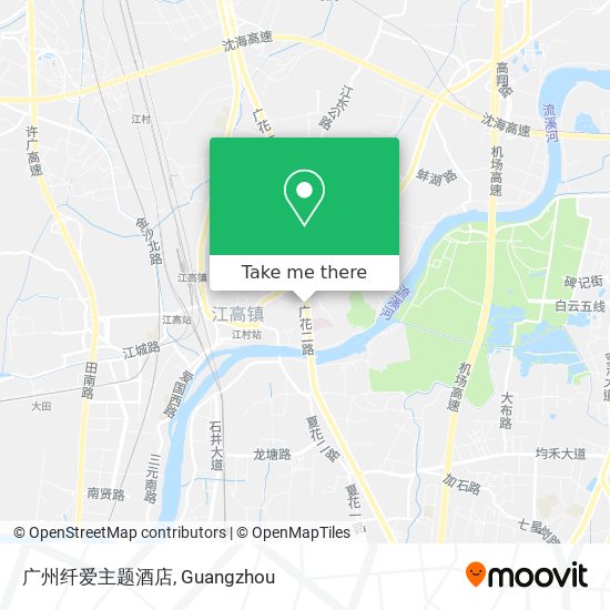 广州纤爱主题酒店 map