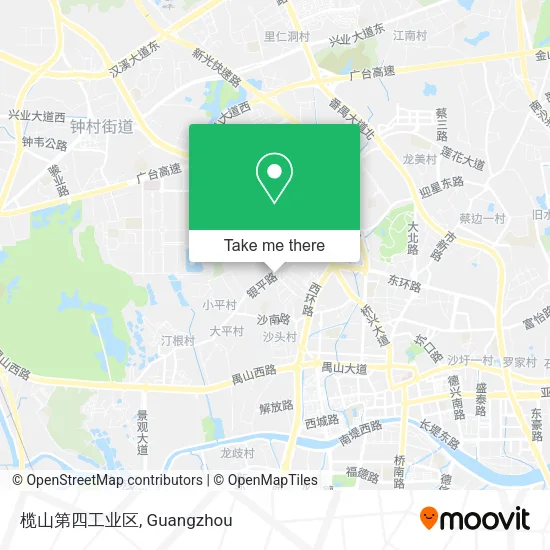 榄山第四工业区 map