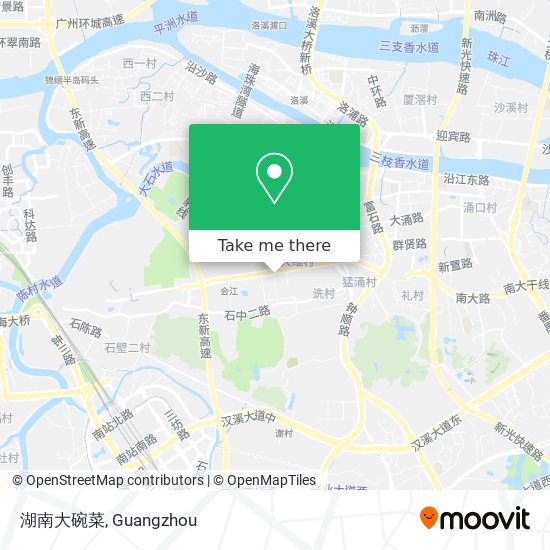 湖南大碗菜 map