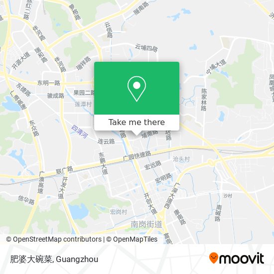 肥婆大碗菜 map