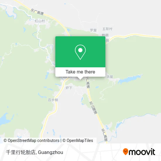 千里行轮胎店 map