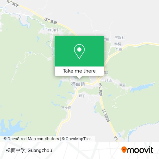 梯面中学 map