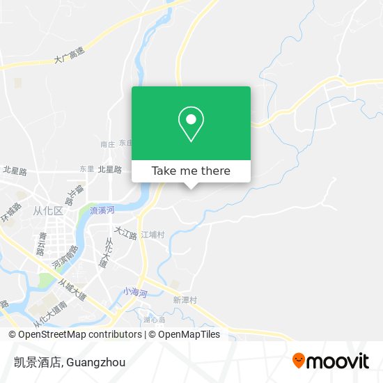 凯景酒店 map