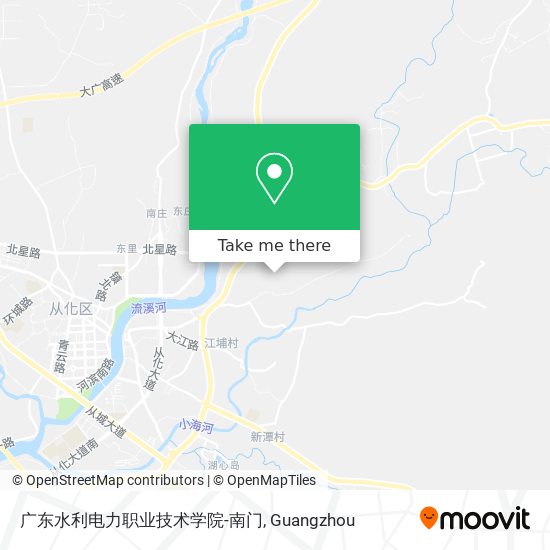 广东水利电力职业技术学院-南门 map
