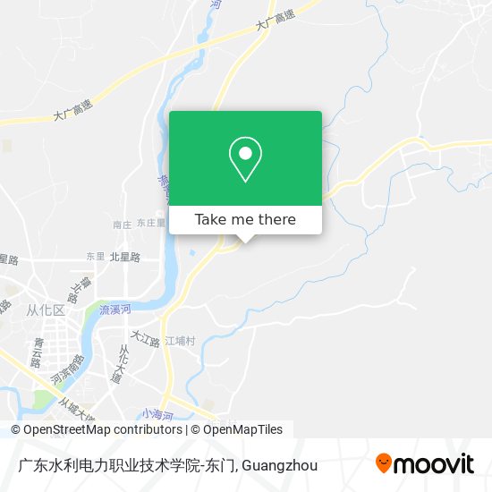 广东水利电力职业技术学院-东门 map