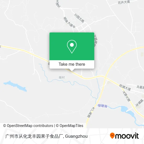 广州市从化龙丰园果子食品厂 map