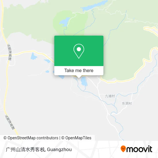 广州山清水秀客栈 map