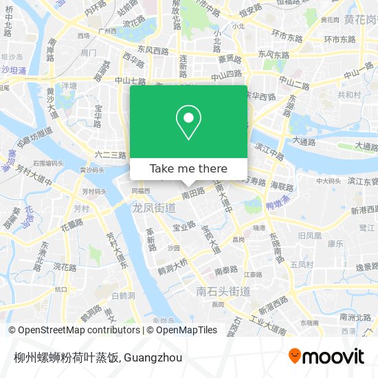 柳州螺蛳粉荷叶蒸饭 map