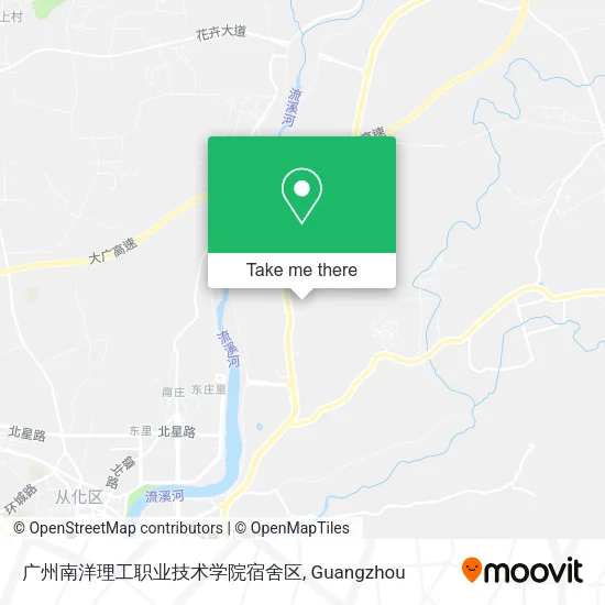 广州南洋理工职业技术学院宿舍区 map