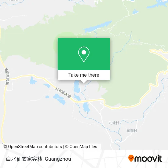 白水仙农家客栈 map