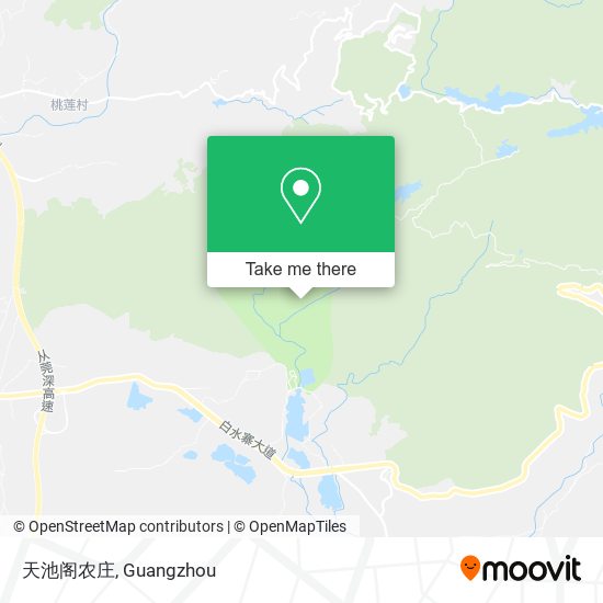 天池阁农庄 map