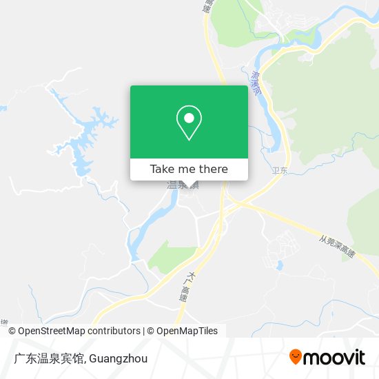 广东温泉宾馆 map