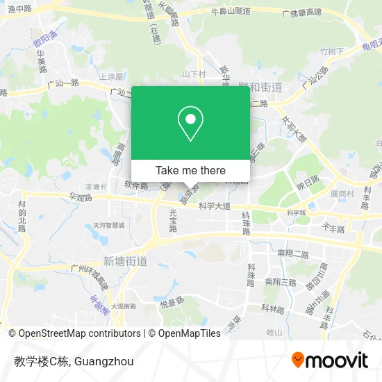 教学楼C栋 map
