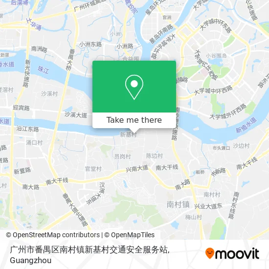 广州市番禺区南村镇新基村交通安全服务站 map