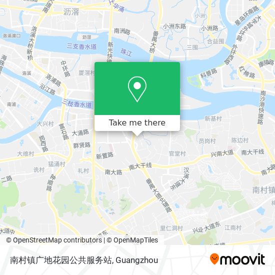 南村镇广地花园公共服务站 map
