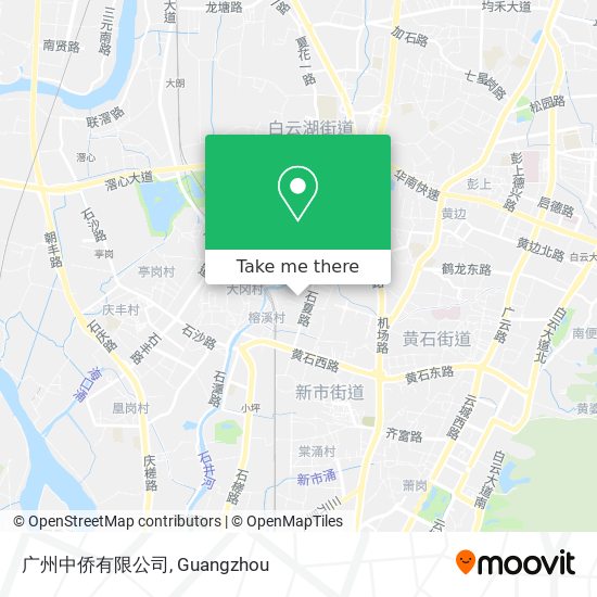 广州中侨有限公司 map
