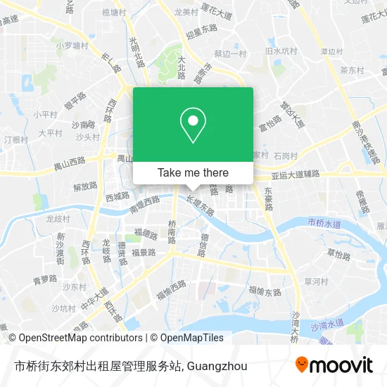 市桥街东郊村出租屋管理服务站 map