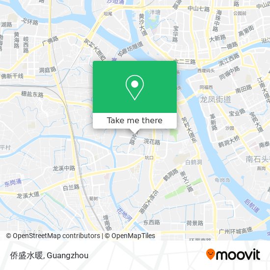 侨盛水暖 map