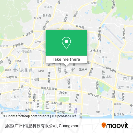 扬基(广州)信息科技有限公司 map