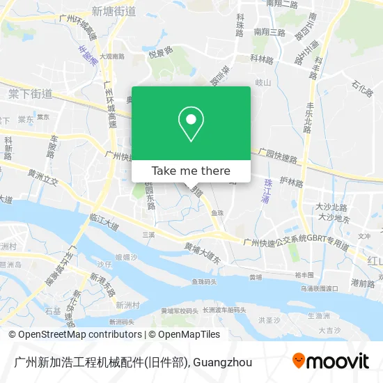 广州新加浩工程机械配件(旧件部) map