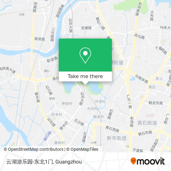 云湖游乐园-东北1门 map