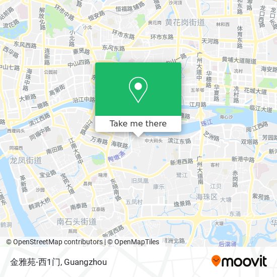 金雅苑-西1门 map